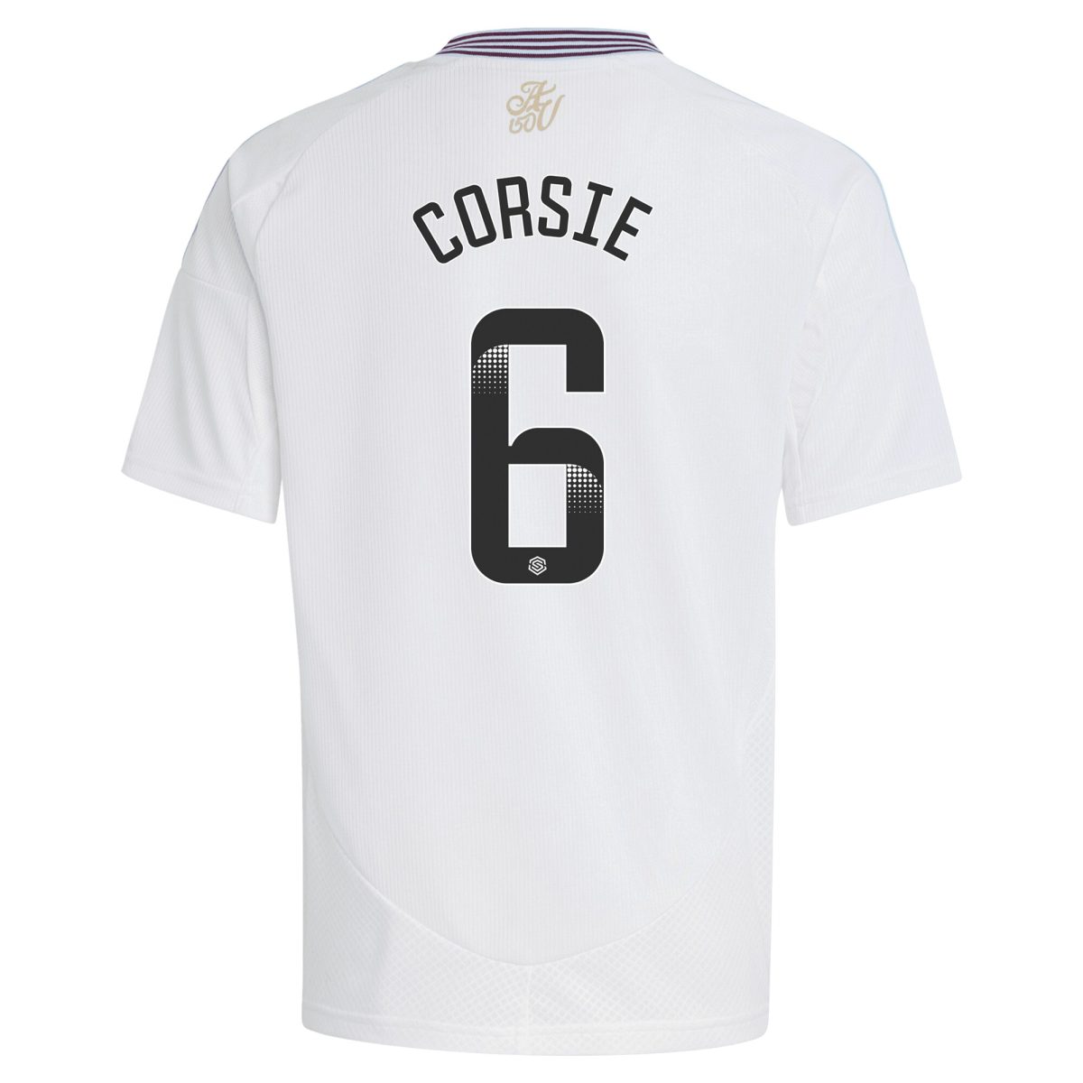 aston villa wsl adidas away shirt 2024-25 – kids with corsie 6 printing Collection | Official Aston Villa Shirts