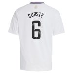 aston villa wsl adidas away shirt 2024-25 – kids with corsie 6 printing Collection | Official Aston Villa Shirts