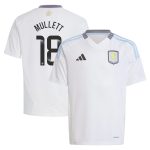 aston villa wsl adidas away shirt 2024-25 – kids with mullett 18 printing Collection | Official Aston Villa Shirts