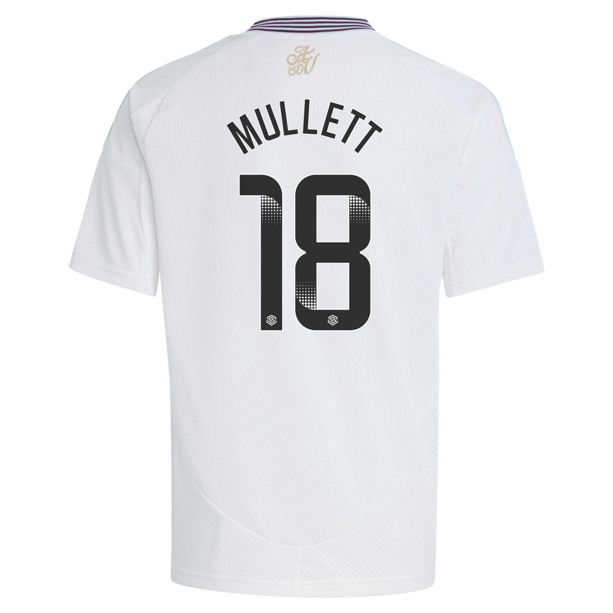 aston villa wsl adidas away shirt 2024-25 – kids with mullett 18 printing Collection | Official Aston Villa Shirts