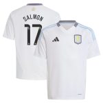 aston villa wsl adidas away shirt 2024-25 – kids with salmon 17 printing Collection | Official Aston Villa Shirts