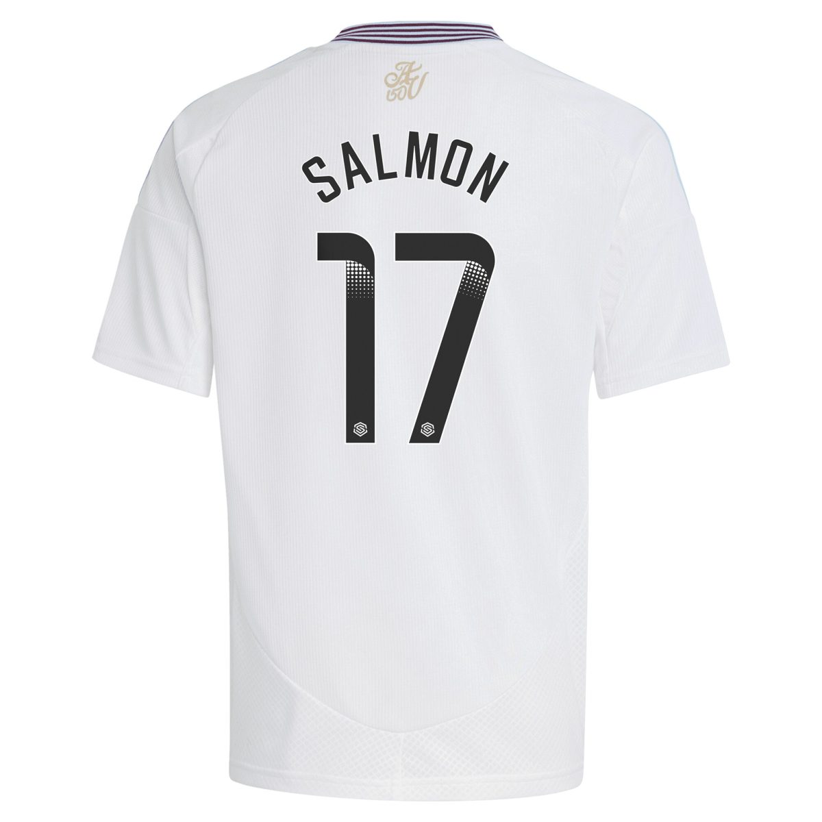 aston villa wsl adidas away shirt 2024-25 – kids with salmon 17 printing Collection | Official Aston Villa Shirts