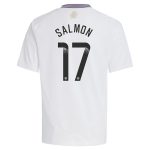 aston villa wsl adidas away shirt 2024-25 – kids with salmon 17 printing Collection | Official Aston Villa Shirts
