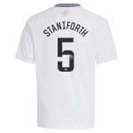aston villa wsl adidas away shirt 2024-25 – kids with staniforth 5 printing Collection | Official Aston Villa Shirts
