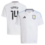 aston villa wsl adidas away shirt 2024-25 – kids with turner 14 printing Collection | Official Aston Villa Shirts