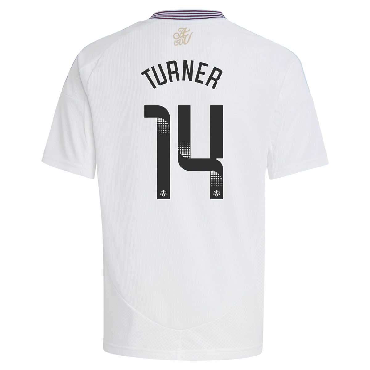 aston villa wsl adidas away shirt 2024-25 – kids with turner 14 printing Collection | Official Aston Villa Shirts