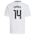 aston villa wsl adidas away shirt 2024-25 – kids with turner 14 printing Collection | Official Aston Villa Shirts