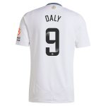 aston villa wsl adidas away shirt 2024-25 with daly 9 printing Collection | Official Aston Villa Shirts
