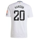 aston villa wsl adidas away shirt 2024-25 with hanson 20 printing Collection | Official Aston Villa Shirts