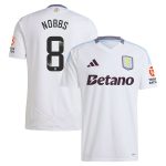 aston villa wsl adidas away shirt 2024-25 with nobbs 8 printing Collection | Official Aston Villa Shirts