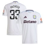 aston villa wsl adidas away shirt 2024-25 with pacheco 33 printing Collection | Official Aston Villa Shirts