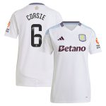 aston villa wsl adidas away shirt 2024-25 – womens with corsie 6 printing Collection | Official Aston Villa Shirts