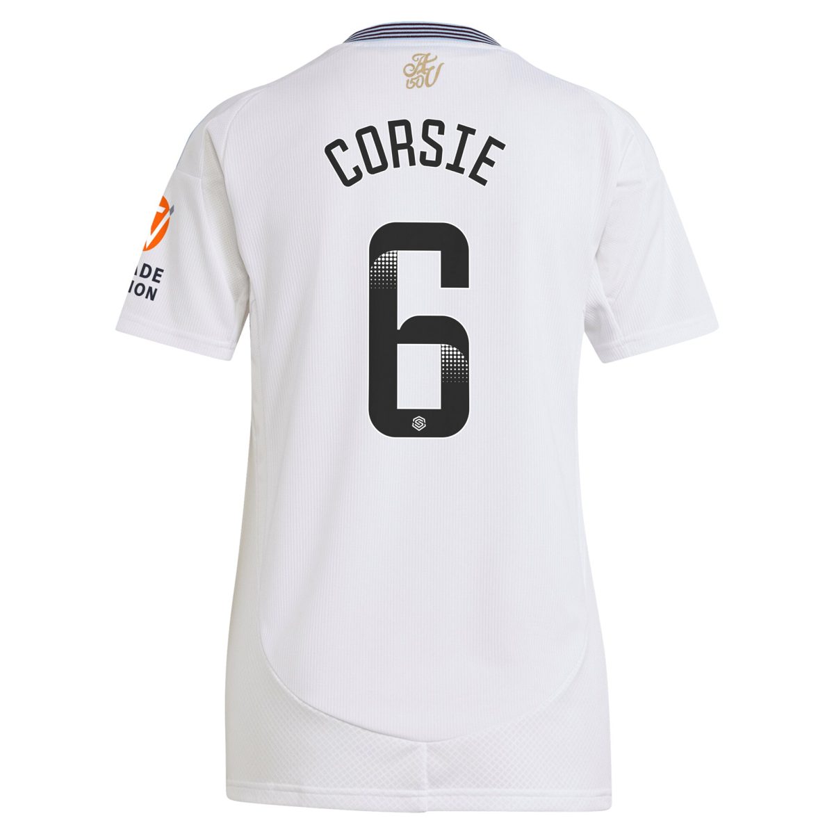 aston villa wsl adidas away shirt 2024-25 – womens with corsie 6 printing Collection | Official Aston Villa Shirts