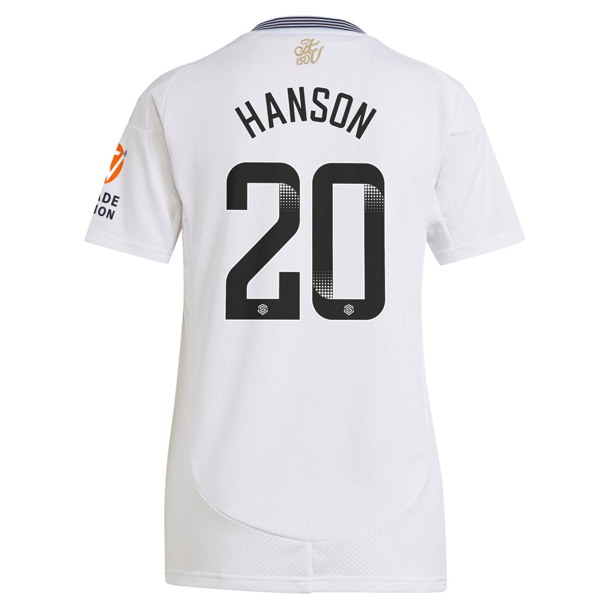 aston villa wsl adidas away shirt 2024-25 – womens with hanson 20 printing Collection | Official Aston Villa Shirts