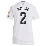 aston villa wsl adidas away shirt 2024-25 – womens with mayling 2 printing Collection | Official Aston Villa Shirts
