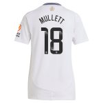 aston villa wsl adidas away shirt 2024-25 – womens with mullett 18 printing Collection | Official Aston Villa Shirts