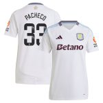 aston villa wsl adidas away shirt 2024-25 – womens with pacheco 33 printing Collection | Official Aston Villa Shirts