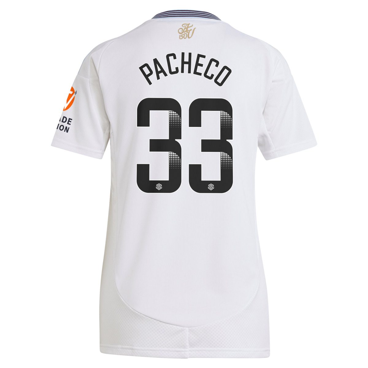aston villa wsl adidas away shirt 2024-25 – womens with pacheco 33 printing Collection | Official Aston Villa Shirts