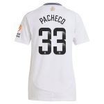 aston villa wsl adidas away shirt 2024-25 – womens with pacheco 33 printing Collection | Official Aston Villa Shirts