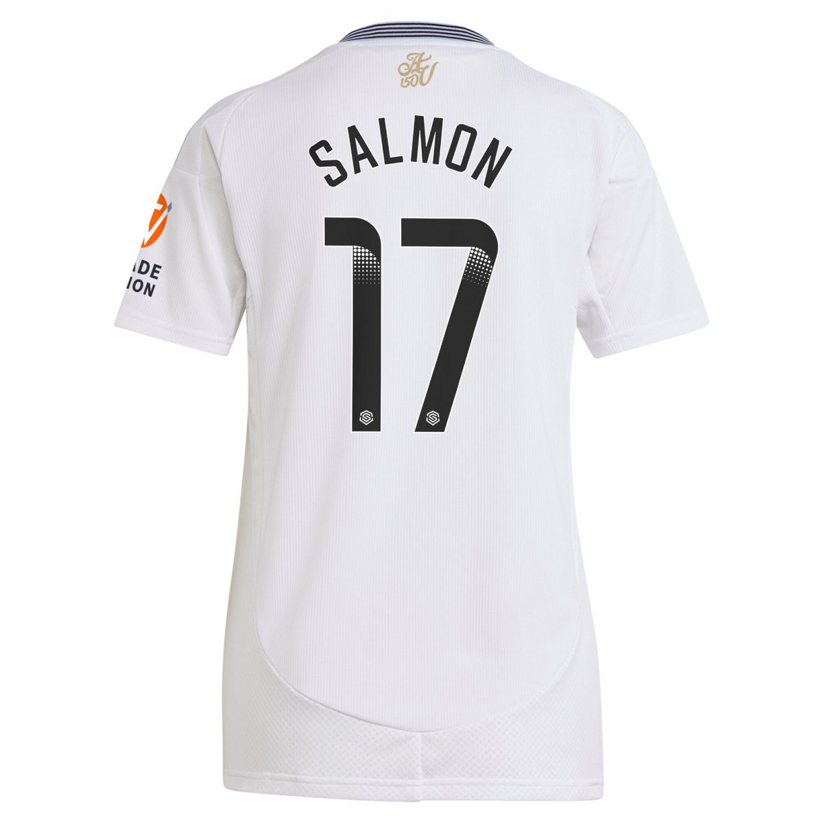 aston villa wsl adidas away shirt 2024-25 – womens with salmon 17 printing Collection | Official Aston Villa Shirts