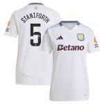 aston villa wsl adidas away shirt 2024-25 – womens with staniforth 5 printing Collection | Official Aston Villa Shirts