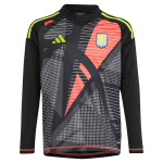 aston villa wsl adidas goalkeeper shirt 2024-25 – long sleeve – kids with d8217angelo 1 printing Collection | Official Aston Villa Shirts