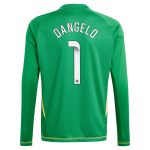 aston villa wsl adidas goalkeeper shirt 2024-25 – long sleeve – kids with dangelo 1 printing – 202712206-01 Collection | Official Aston Villa Shirts