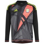 aston villa wsl adidas goalkeeper shirt 2024-25 – long sleeve – kids with talbert 26 printing Collection | Official Aston Villa Shirts