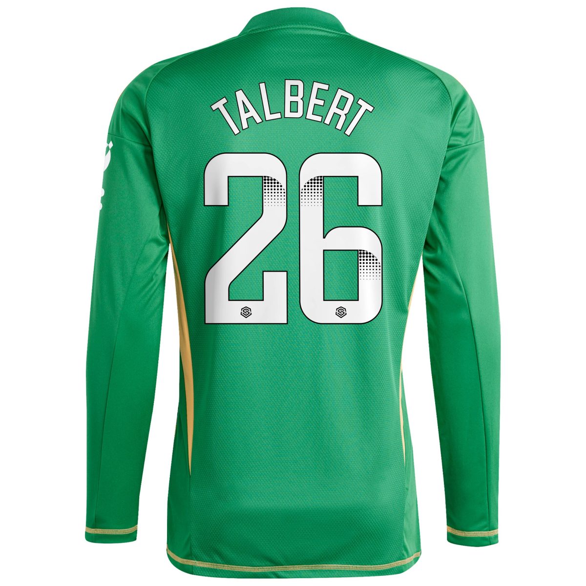 aston villa wsl adidas goalkeeper shirt 2024-25 – long sleeve with talbert 26 printing 202849399 Collection | Official Aston Villa Shirts