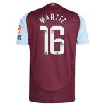 aston villa wsl adidas home authentic shirt 2024-25 with maritz 26 printing Collection | Official Aston Villa Shirts