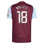 aston villa wsl adidas home authentic shirt 2024-25 with mullett 18 printing Collection | Official Aston Villa Shirts