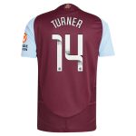 aston villa wsl adidas home authentic shirt 2024-25 with turner 14 printing Collection | Official Aston Villa Shirts