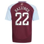 aston villa wsl adidas home shirt 2024-25 – kids with baijings 22 printing Collection | Official Aston Villa Shirts