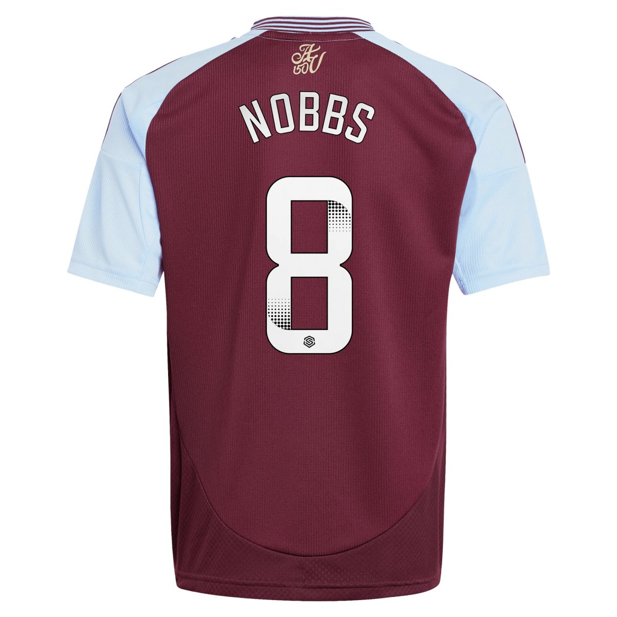 aston villa wsl adidas home shirt 2024-25 – kids with nobbs 8 printing Collection | Official Aston Villa Shirts