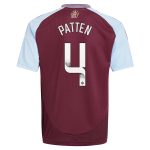aston villa wsl adidas home shirt 2024-25 – kids with patten 4 printing Collection | Official Aston Villa Shirts