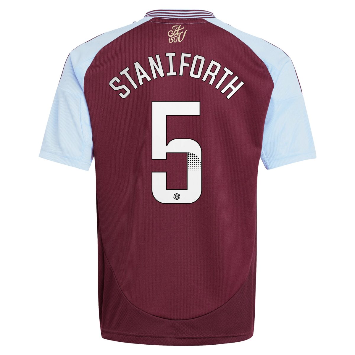 aston villa wsl adidas home shirt 2024-25 – kids with staniforth 5 printing Collection | Official Aston Villa Shirts