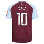 aston villa wsl adidas home shirt 2024-25 with dali 10 printing Collection | Official Aston Villa Shirts