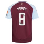 aston villa wsl adidas home shirt 2024-25 with nobbs 8 printing Collection | Official Aston Villa Shirts