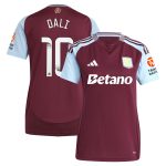 aston villa wsl adidas home shirt 2024-25 – womens with dali 10 printing Collection | Official Aston Villa Shirts