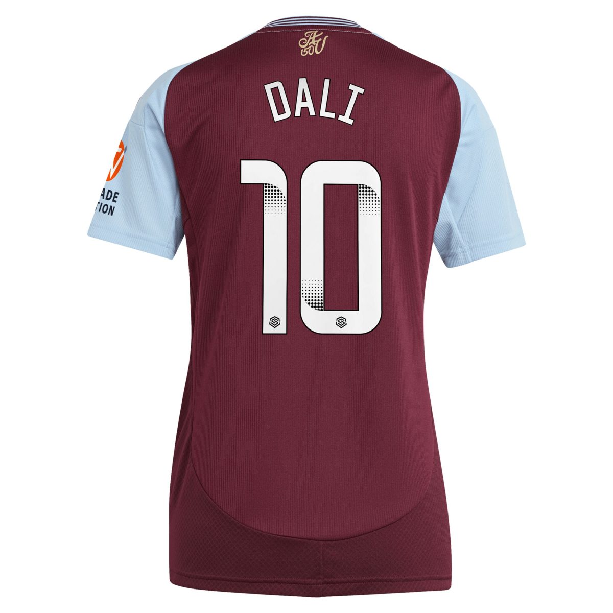 aston villa wsl adidas home shirt 2024-25 – womens with dali 10 printing Collection | Official Aston Villa Shirts