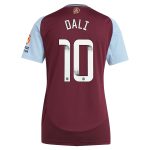 aston villa wsl adidas home shirt 2024-25 – womens with dali 10 printing Collection | Official Aston Villa Shirts