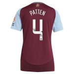 aston villa wsl adidas home shirt 2024-25 – womens with patten 4 printing Collection | Official Aston Villa Shirts