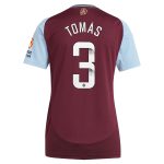aston villa wsl adidas home shirt 2024-25 – womens with tomás 3 printing Collection | Official Aston Villa Shirts