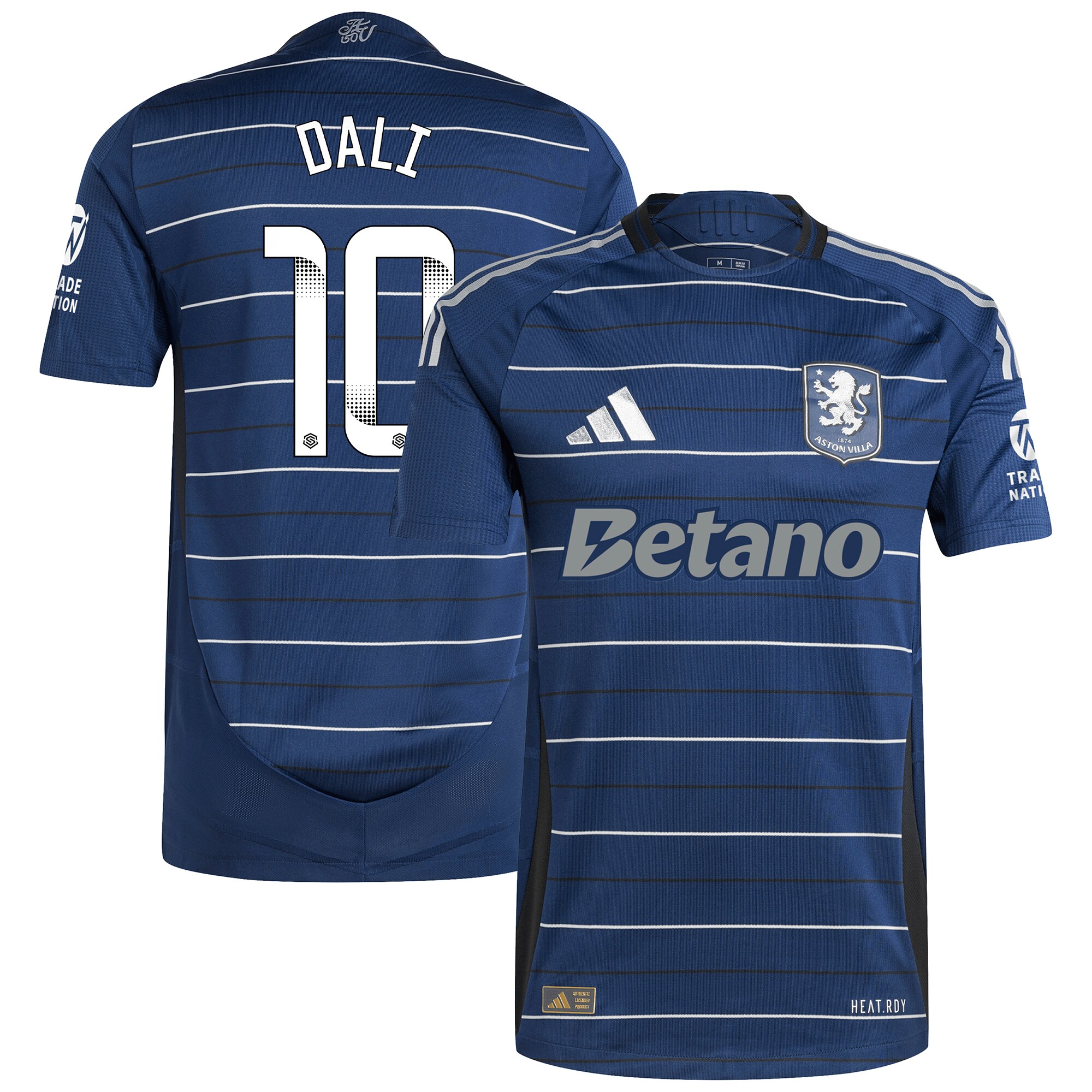 aston villa wsl adidas third authentic shirt 2024-25 with dali 10 printing Collection | Official Aston Villa Shirts