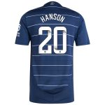 aston villa wsl adidas third authentic shirt 2024-25 with hanson 20 printing Collection | Official Aston Villa Shirts
