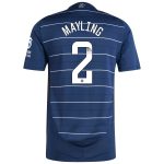 aston villa wsl adidas third authentic shirt 2024-25 with mayling 2 printing Collection | Official Aston Villa Shirts