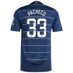 aston villa wsl adidas third authentic shirt 2024-25 with pacheco 33 printing Collection | Official Aston Villa Shirts
