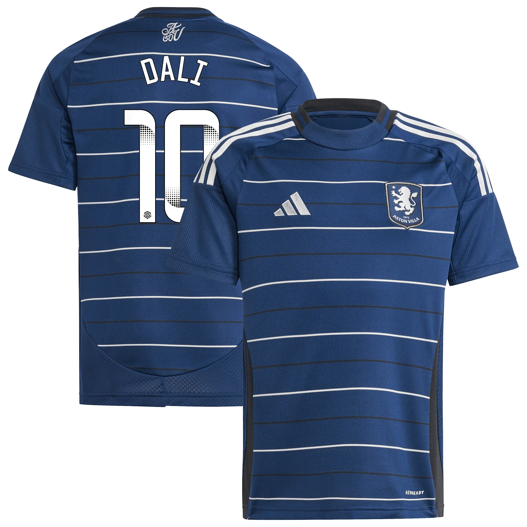 aston villa wsl adidas third shirt 2024-25 – kids with dali 10 printing Collection | Official Aston Villa Shirts