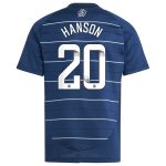 aston villa wsl adidas third shirt 2024-25 – kids with hanson 20 printing Collection | Official Aston Villa Shirts