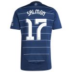 aston villa wsl adidas third shirt 2024-25 with salmon 17 printing Collection | Official Aston Villa Shirts